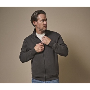 Sweat zippé sans capuche