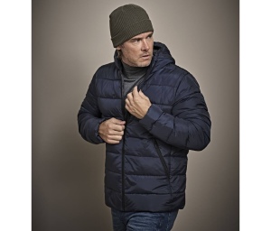 Doudoune à capuche en polyester recyclé
