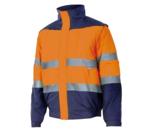 Fermeture zippée avec rabat et Velcro®