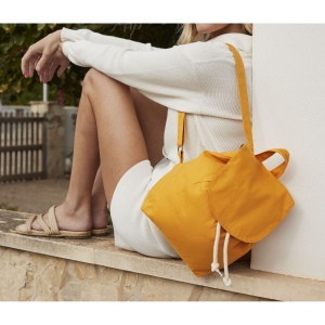Mini sac à dos en coton organique