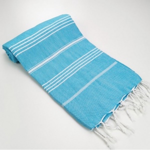 Fouta de plage Sultan 100% coton OekoTex