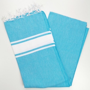 Fouta de plage Sea 100% coton OekoTex