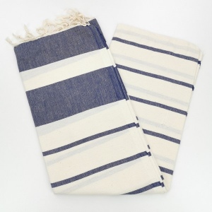 Fouta de plage Calypso 100% coton OekoTex