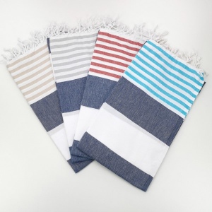 Fouta de plage Pool 100% coton OekoTex