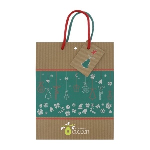 Sac papier noël 2l (+Sérigraphie TB31)