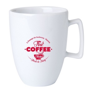 Mug porcelaine 25 cl  (+Tampographie TA11)