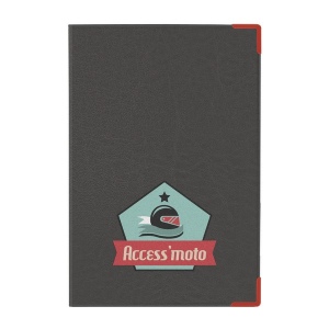 Porte-carte grise imit cuir (+Quadri numérique QV31)