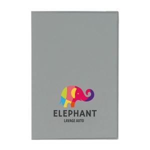 Porte-carte grise pvc mat (+Quadri numérique QV11)