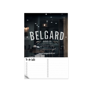 Bloc suspendu magnetique - micro 100x120mm - sans decoupe - bloc 30 feuillets vierges