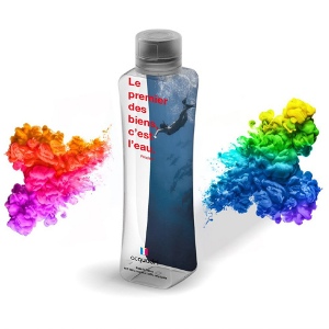 Bouteille ACQUA 75cl 100% recyclée