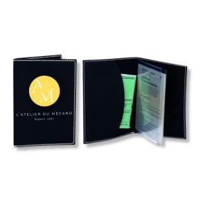 ETUI CARTE GRISE 2 VOLETS COUSU - Maroquinerie