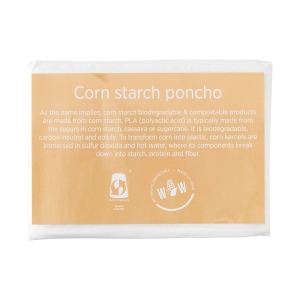 Corn Poncho veste de pluie