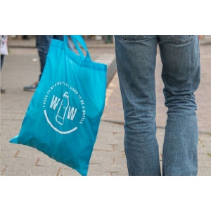 Plastic Bank RPET Foldable Bag sac pliable