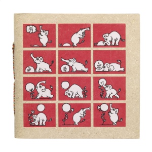 Elephant Poo Notebook Large bloc-notes