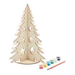 TREE AND PAINT - Sapin de Noël en bois