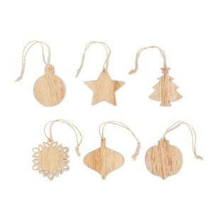 CHRISET - Décorations de Noël en bois