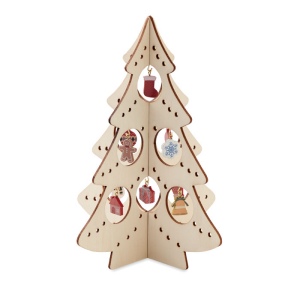 SILUETA - Décoration de sapin en bois