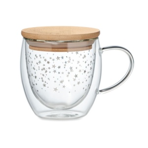 SION - Tasse double paroi en verre