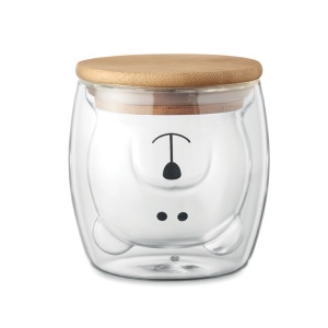 SMILE - Tasse en verre double paroi