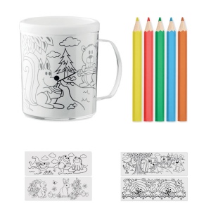 PAINTY - Tasse à colorier 280 ml