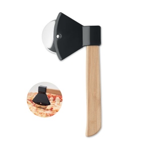 ZAZA Pizza cutter bamboo handle