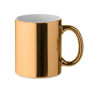 HOLLY - Tasse en céramique métalisée