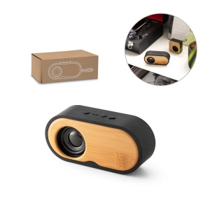 TILLY. Enceinte portable en 36% rABS et bambou