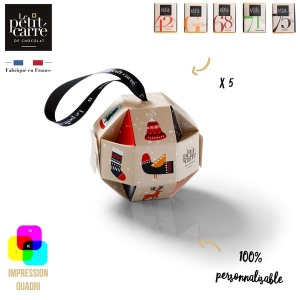 Boule de Noël 8 cm