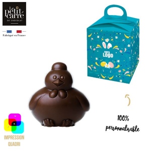 Moulage Poule 30g Noir 70% Bio