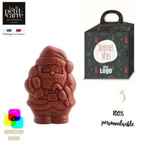 Moulage Père Noël 50g Lait 41% Bio