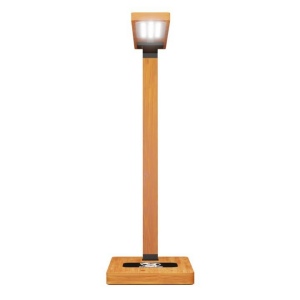 Lampe bureau et chargeur sans fil en bambou - 10W - NEAT LIGHT