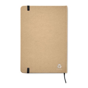 Carnet RECYCLE A5 élastique Noir