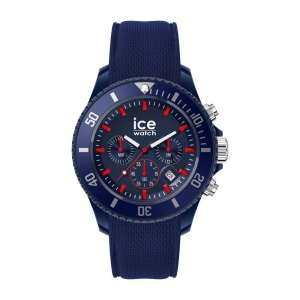 ICE chrono-Bleu Foncé Rouge-Large-CH