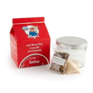 COFFRET QUADRI ET BOCAL POUR RÉALISER SON KETCHUP MAISON