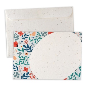 ENVELOPPE EN PAPIER DE GRAINES 140 g Recto