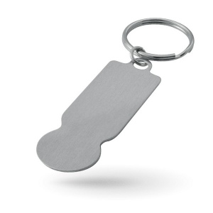 SMARTKEY - Porte-clés jéton aluminium personnalisé