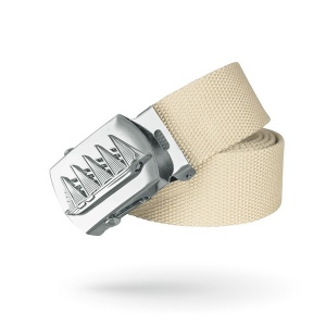 Boucle de ceinture métal brillant + applique sur-mesure