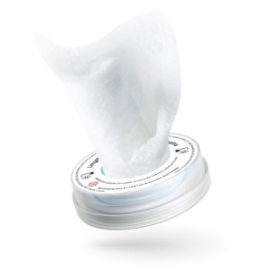 Capsule lingette antibactérie personnalisable