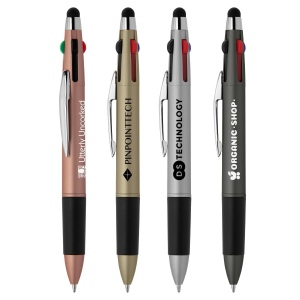 Quattro Softy Métallique multi-encres avec stylet (+Colour Jet)