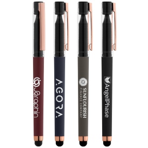 Stylo Kappa Softy Rose Gold Gel avec Stylet (+Sérigraphie)