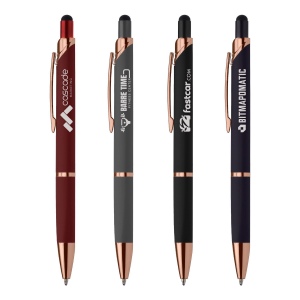 Stylo Zenith Tri-Softy Rose Gold avec Stylus (+Gravure Laser)
