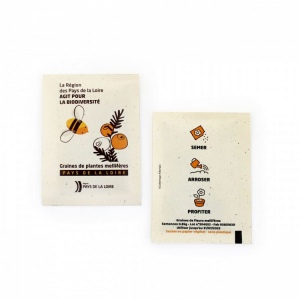 Sachet graines papier végétal 60x80 mm