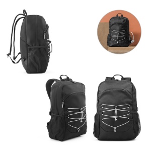 DELFOS BACKPACK. Sac à dos ordinateur 15'6" en PET (100% rPET) 300D et PET (100% rPET)