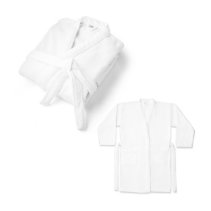 RUFFALO LARGE. Peignoir en coton et coton recyclé (350 g/m²)