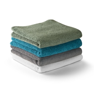 BARDEM L. Serviette de bain (500 g/m²) en coton et coton recyclé