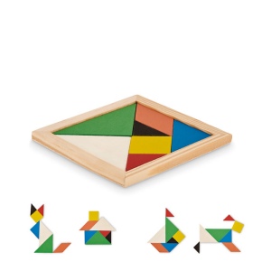 TANGRAM - Puzzle Tangram en bois