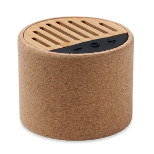ROUND + - Haut-parleur sans fil liège
