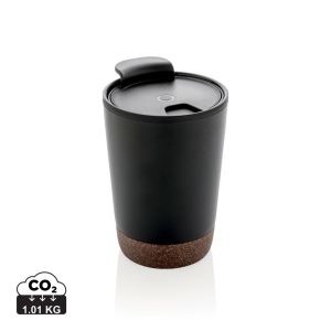 Tasse à café en liège et en acier inoxydable GRS