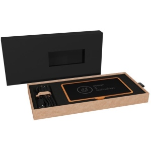 Batterie externe 5000 bois magnétique FSC 100% Erable (Import)