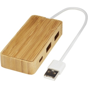 Hub USB Tapas en bambou